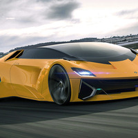 ランボルギーニ、最小スーパーカー「Vega」を計画中!? これが予想CGだ 画像