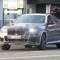 【動画】BMW新型X6プロトタイプ、実車が走った...高速＆低速でスムーズな走り 画像