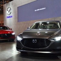 マツダ3 新型、北米仕様のセダンとハッチバックを日本初公開…東京オートサロン2019［詳細画像］ 画像