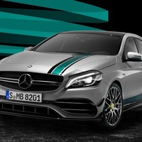メルセデス AMG A45 にF1タイトル記念車…モチーフはF1マシン 画像
