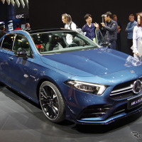 メルセデスAMG A35L 4MATICセダン 登場、Aクラスにもやっぱり「ロング」…上海モーターショー2019［詳細画像］ 画像