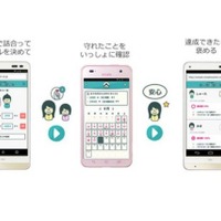 auジュニア向けスマホ「miraie」に親子に安心の2つの新機能が追加 画像