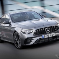 メルセデスベンツ Eクラスセダン 改良新型に「AMG53」、高性能48Vマイルドハイブリッド 画像