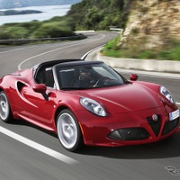 【アルファロメオ 4Cスパイダー 最終試乗】生産終了を受けてドライブ。きっと後世に残るモデルになる…九島辰也 画像
