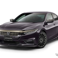 ホンダ インサイト 改良新型、無限エアロパーツはスポーティながら落ち着いた雰囲気を演出 画像