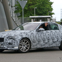 メルセデスベンツ Cクラスセダン 次期型、最新プロトタイプをキャッチ 画像