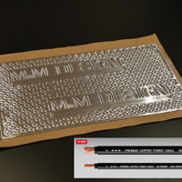 M&Mデザインから純日本製ダンピングマットと無酸素銅を採用した電源ケーブル発売 画像