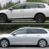 VW ゴルフオールトラック 新型、2020年内登場か…ヴァリアントと比較 画像