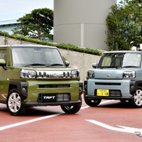 【ダイハツ タフト 新型試乗】ハスラーとは「かなり違う」オールマイティな実用車…島崎七生人 画像