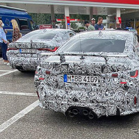 マフラーはレクサス風？ 謎のBMW M4、サーキット志向の「GTS」か 画像