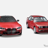 BMW、初代 M3 と新型 M4クーペ のワンオフ発表…ファッションブランド「KITH」と協力 画像