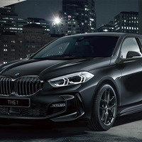 BMW 1シリーズ、漆黒の限定車「ピュアブラック」登場…オンラインで受注開始へ 画像