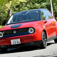 【ホンダe 新型試乗】久しぶりにガレージに納めたい一台と出会った…九島辰也 画像
