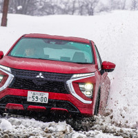 【三菱 エクリプスクロス PHEV 雪上試乗】これほど万能に走れるクルマはそうそうない…岡本幸一郎 画像