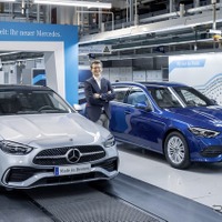 メルセデスベンツ Cクラス 新型、生産開始…最新デジタル工場で 画像