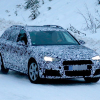 アウディ A4 オールロード 次期型、馬力アップの新エンジンで雪中ドライブ！ 画像
