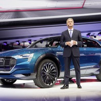【デトロイトモーターショー16】アウディ、h-トロン・クワトロ 初公開か…燃料電池SUVの可能性 画像