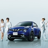 日産 ジューク が「AAA」とコラボ…メンバー7人イメージした7色を用意 画像