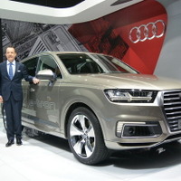 【東京モーターショー 15】アウディ Q7 新型を日本初公開…2016年春に発売へ 画像
