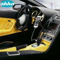 充電機能付きスマートフォンホルダー発売、シガーソケットに装着 画像