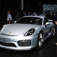 【東京モーターショー15】ポルシェ ケイマン GT4…0‐100km/hは4.4秒［詳細画像］ 画像