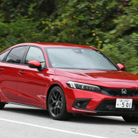 【ホンダ シビック 新型試乗】やっぱり「タイプR」を期待しちゃいますよね…竹岡圭 画像