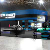 【東京オートサロン16】ファルケン、エアロバイクを使用した体感型アトラクションなどを出展 画像