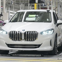 BMW 2シリーズ・アクティブツアラー 新型、ビッググリル採用…生産開始 画像