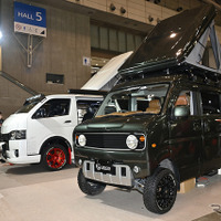 カマロ顔のエブリイ登場?! 箱車カスタムの雄“ギブソン”が遊び心満載のカスタムを提案…東京オートサロン2022 画像