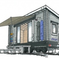 走るログ小屋“IMAGO”にムラサキスポーツ特別仕様車が登場 画像