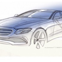 【デトロイトモーターショー16】メルセデス Eクラスセダン 新型、公式画像がリーク 画像