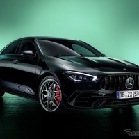 メルセデスAMGの55周年記念車、2.0リットル最強の421馬力「CLA45」に…欧州設定 画像