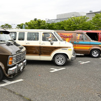個性的な装いアメリカンワンボックスが面白い！…34th MOONEYES Street Car Nationals 画像