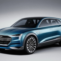 【CES16】アウディの近未来EV、e-トロン・クワトロ…自動運転機能を初公開 画像