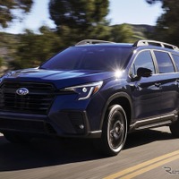 スバルのミドルSUV『アセント』、表情一新…2023年型は今冬米国発売へ 画像