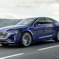 高性能版は『SQ8 e-tron』、トリプルモーター搭載で503馬力…アウディの電動SUVが進化 画像