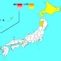 【インフルエンザ15-16】患者数4,290人で前週比増、4道府県に注意報 画像
