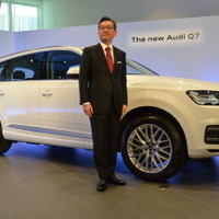 【アウディ Q7 新型】斎藤社長「PHVモデルは2016年後半に発売」 画像