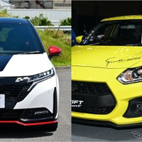 【ノートオーラNISMO vs スイフトスポーツ】日本が誇るホットハッチ2台を徹底比較！ 画像