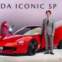 マツダ、ロータリーエンジン搭載のスポーツEV『アイコニックSP』を世界初公開…ジャパンモビリティショー2023 画像