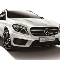 メルセデスベンツ GLA に特別仕様、ホワイトの外装にブラックアクセント 画像