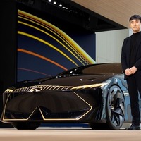 スカイライン 次期型？ 新写真を公開、インフィニティのEVセダンコンセプト『ビジョンQe』 画像