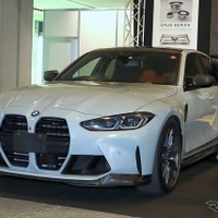 クワトロリゴの新アンプとスピーカーを搭載したBMW M3を聴く!!…大阪オートメッセ2024 画像