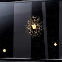 伝統工芸が息づく：レクサス LM 新型用パーティションの「漆パネル」 画像