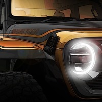 ジープのコンセプトカー、『グラディエーター』と大型SUVがベース…実車は3月23日発表予定 画像