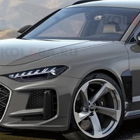 一気に200馬力以上のパワーアップ!? アウディのスーパーワゴン『RS4アバント』後継モデルは電動化で進化する 画像