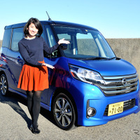 【日産 デイズ ルークス 試乗】「バービー的」ちょっとおませなトレンド感…藤島知子 画像