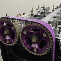 より軽く、耐久性を向上しリニューアル、HKSからホンダB型エンジン用「スライドカムプーリー」発売 画像
