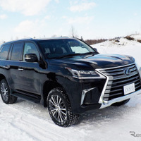 【レクサス LX 雪上試乗】卓越したオフロード性能は雪道でも強力…諸星陽一 画像