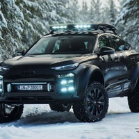 アウディの新型EVは45度の勾配も走破できる！オフロード仕様の『Q6 e-tron』登場 画像